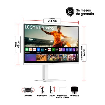 información Smart Monitor 4K